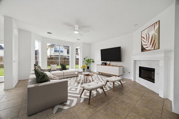 Fireplace, Interior, Living room