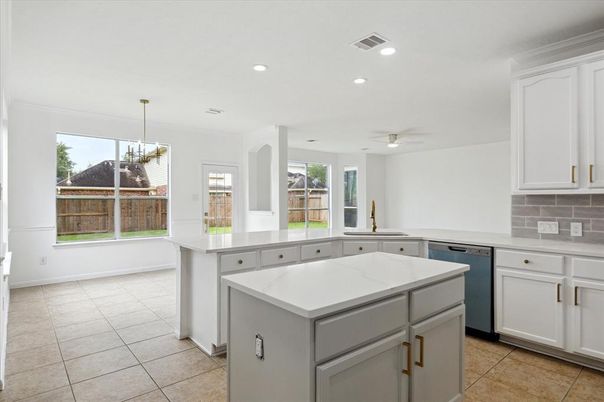 Interior, Kitchen, Recessed Lighting