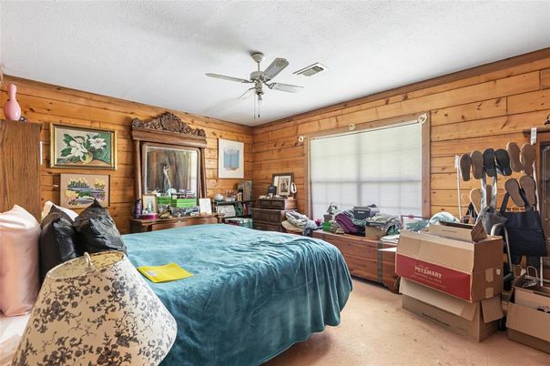 Bedroom, Interior, Wooden Walls