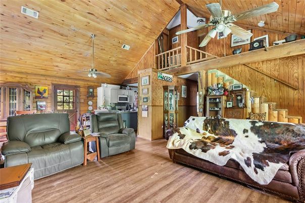 Interior, Kitchen, Living room, Wooden Ceilings, Wood Texture Flooring, Wooden Walls