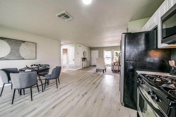 Dining room, Interior, Kitchen, Wood Texture Flooring