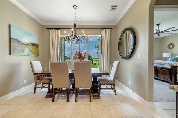 Chandelier, Dining room, Interior