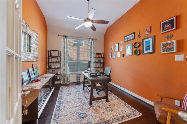 Home Office, Interior, Wood Texture Flooring