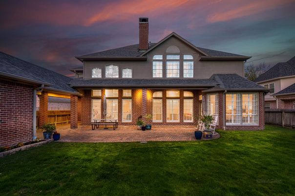 Backyard, Exterior, Facade, Brick Facade, Brick Traditional