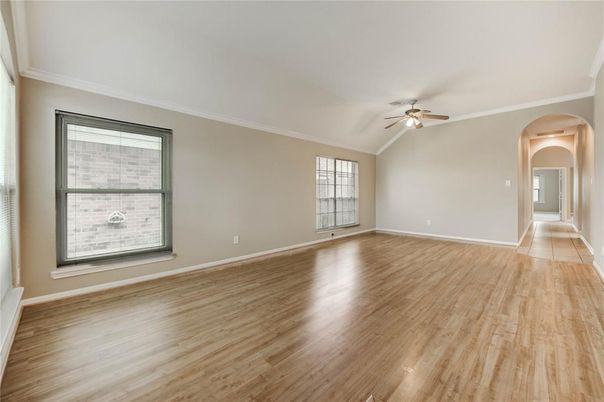 Empty room, Interior, Wood Texture Flooring