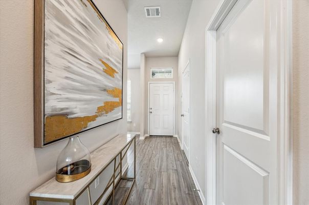 Interior, Recessed Lighting, Wood Texture Flooring