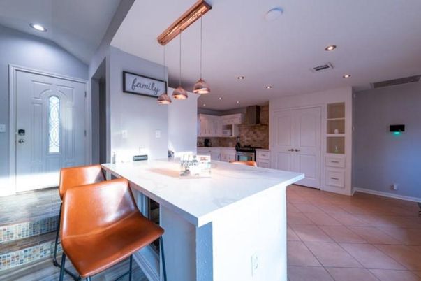 Interior, Kitchen, Pendant Lights, Recessed Lighting