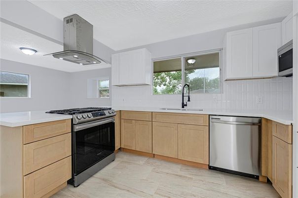 Interior, Kitchen, Stainless Steel Appliances