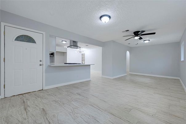 Empty room, Interior, Kitchen, Marble