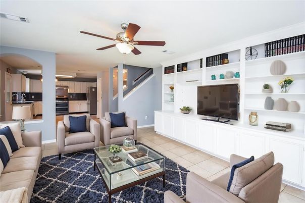 Interior, Kitchen, Living room, Stainless Steel Appliances