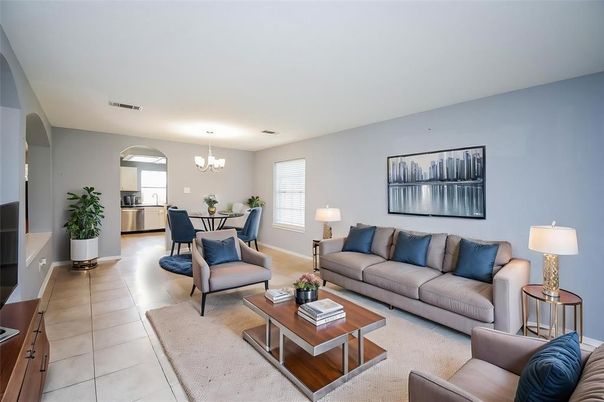 Chandelier, Dining room, Interior, Living room, Recessed Lighting