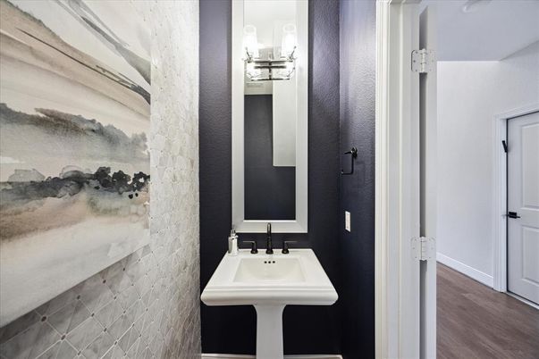 Bathroom, Interior, Wood Texture Flooring