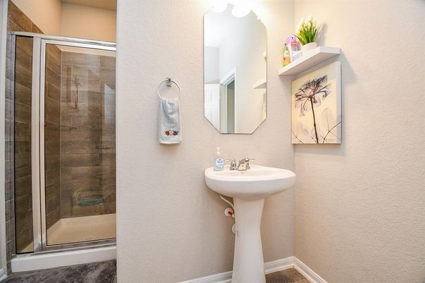 Bathroom, Glass Shower, Interior