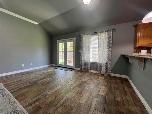 Empty room, Interior, Wood Texture Flooring