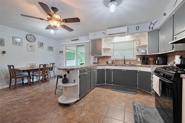 Dining room, Interior, Kitchen