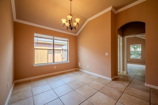 Chandelier, Empty room, Interior