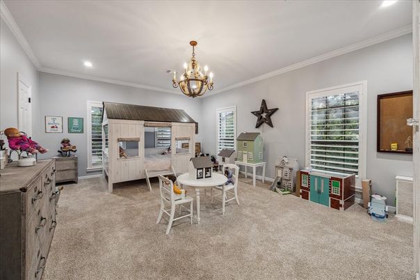 Chandelier, Dining room, Interior, Recessed Lighting