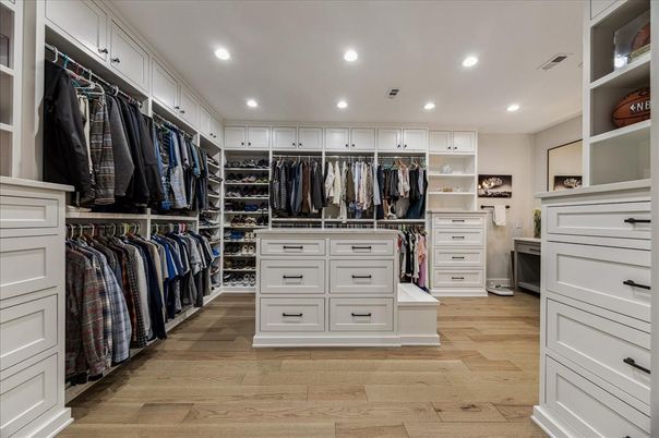 Interior, Recessed Lighting, Walk-in Closets, Wood Texture Flooring