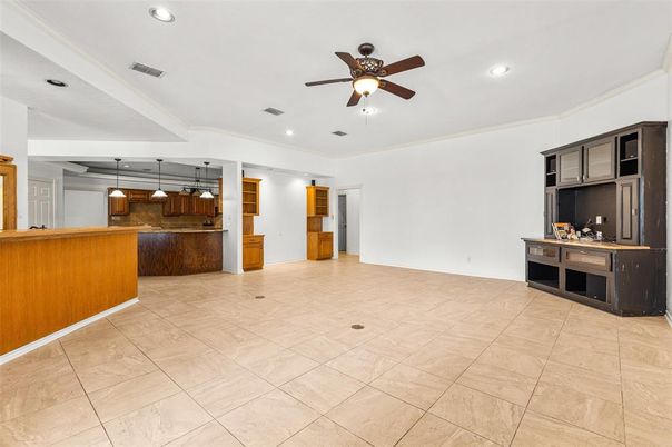 Interior, Kitchen, Pendant Lights, Recessed Lighting