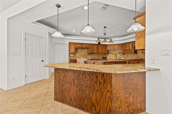 Interior, Kitchen, Pendant Lights, Recessed Lighting