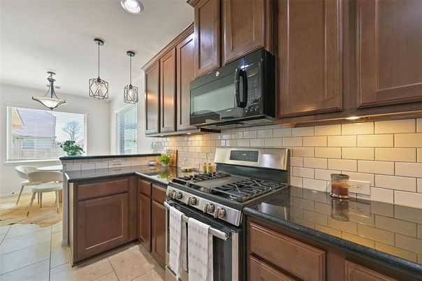 Dining room, Interior, Kitchen, Pendant Lights, Recessed Lighting