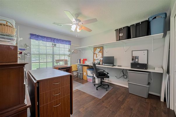 Home Office, Interior, Wood Texture Flooring