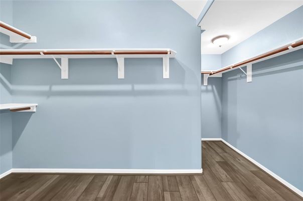 Interior, Walk-in Closets, Wood Texture Flooring