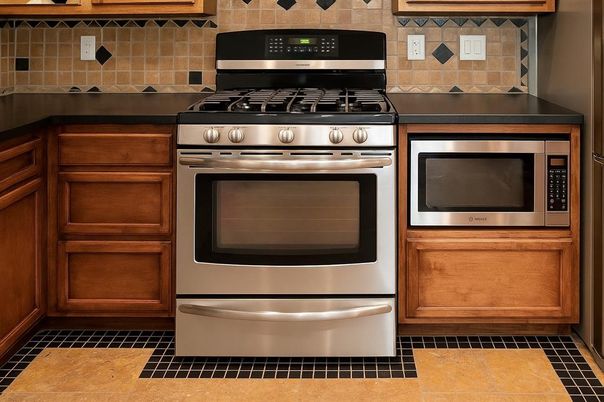 Interior, Kitchen, Stainless Steel Appliances