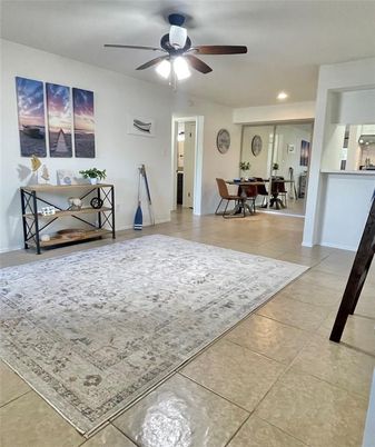 Dining room, Interior, Recessed Lighting