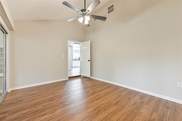 Empty room, Interior, Wood Texture Flooring