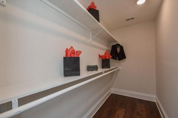 Interior, Recessed Lighting, Walk-in Closets, Wood Texture Flooring