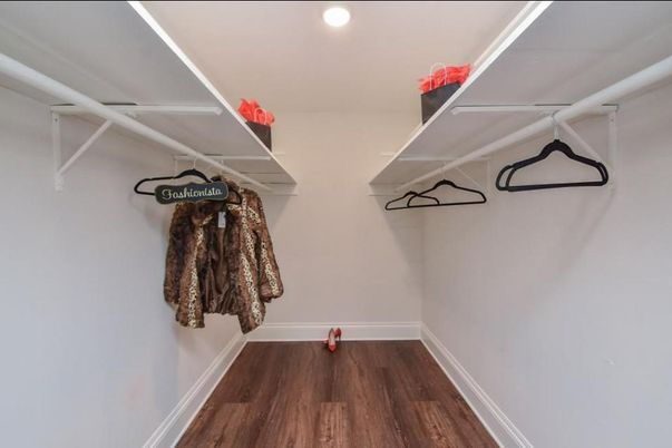 Interior, Recessed Lighting, Walk-in Closets, Wood Texture Flooring