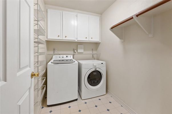 Interior, Washer