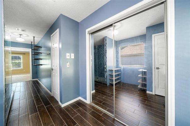 Empty room, Interior, Wood Texture Flooring