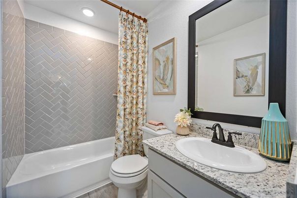 Bathroom, Interior, Recessed Lighting