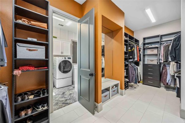 Interior, Walk-in Closets, Washer