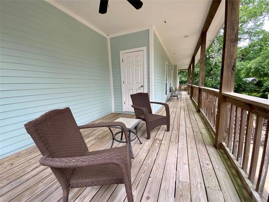 Exterior, Wood Texture Flooring