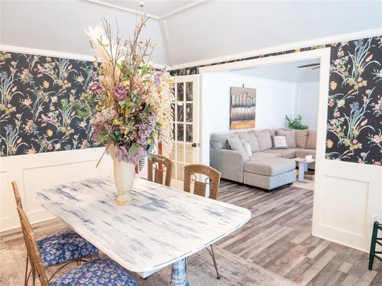 Dining room, Interior, Living room, Wood Texture Flooring