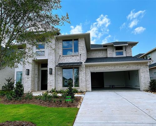 Attached, Exterior, Facade, Brick Facade, Mediterranean