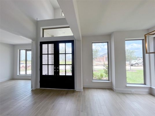 Empty room, Interior, Wood Texture Flooring