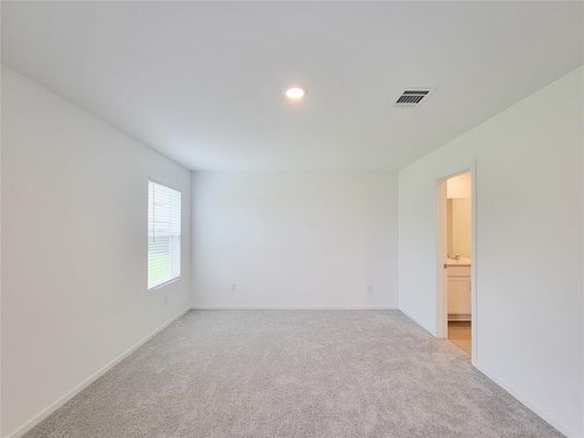 Bathroom, Empty room, Interior, Recessed Lighting