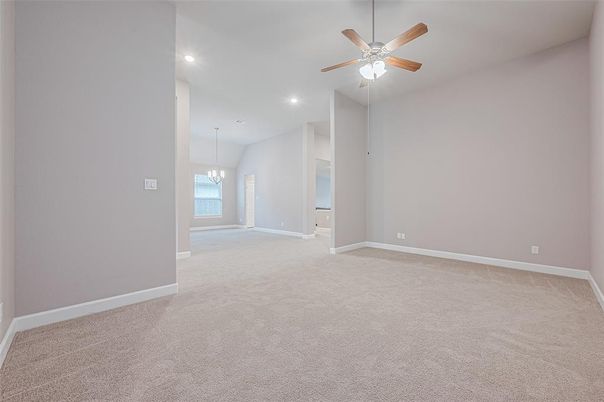 Chandelier, Empty room, Interior, Pendant Lights, Recessed Lighting