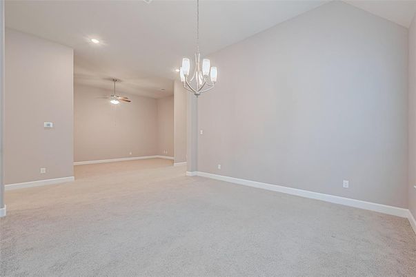 Chandelier, Empty room, Interior, Pendant Lights, Recessed Lighting