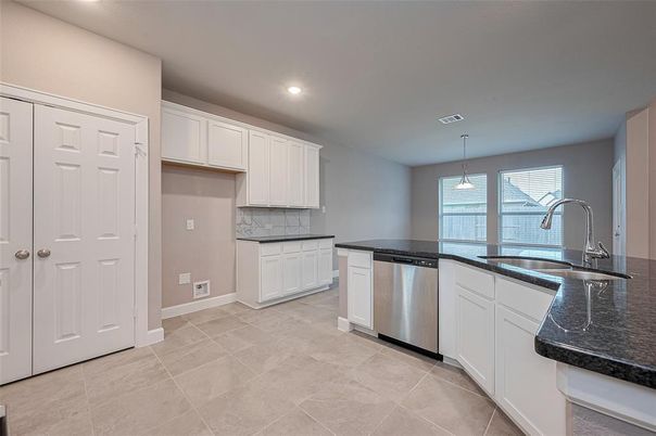 Interior, Kitchen, Pendant Lights, Recessed Lighting