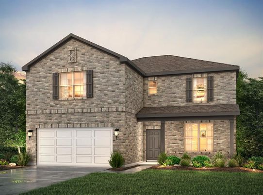 Attached, Exterior, Facade, Brick Facade, Brick Traditional