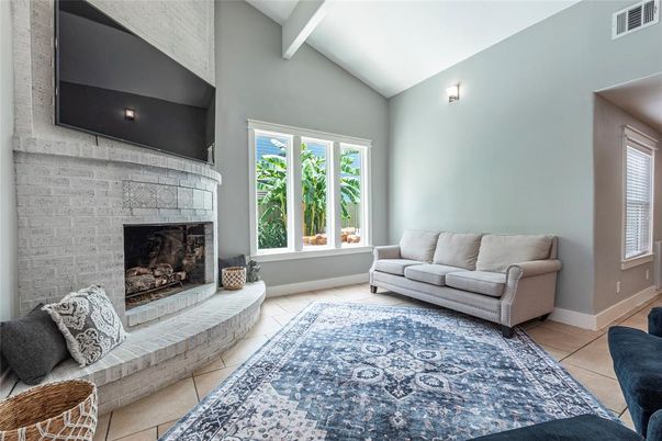 Fireplace, Interior, Living room
