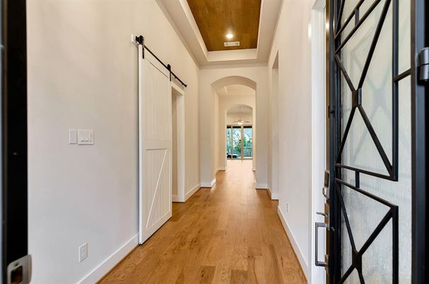 Interior, Recessed Lighting, Wooden Ceilings, Wood Texture Flooring