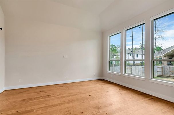 Empty room, Interior, Wood Texture Flooring