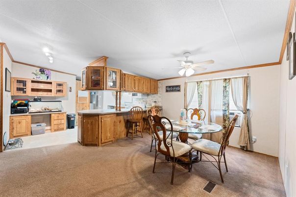 Dining room, Interior, Kitchen