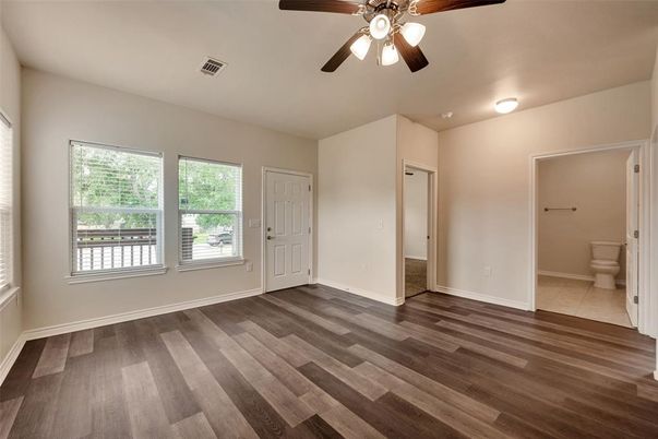 Bathroom, Empty room, Interior, Wood Texture Flooring
